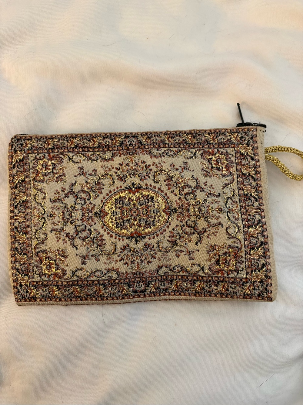 Turkish Inspired Tapestry-Style Small Clutch
